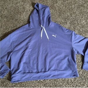 Puma Lavender Hoodie with Logo